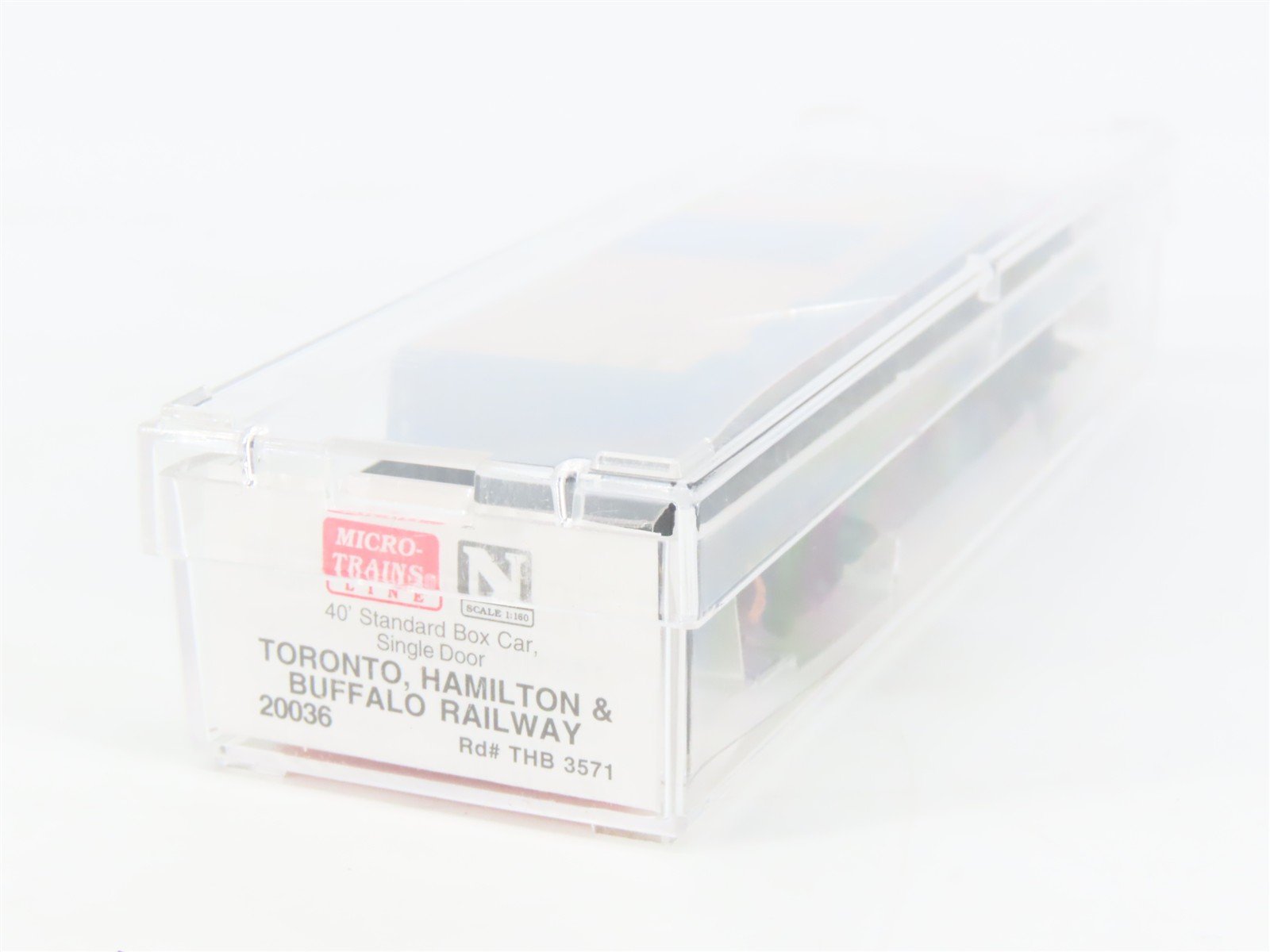 N Scale Micro-Trains MTL 20036 THB Toronto Hamilton & Buffalo 40' Box Car #3571