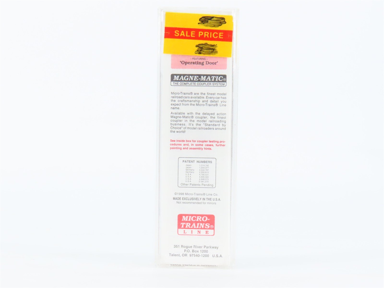 N Scale Micro-Trains MTL 20360 EL Erie Lackawanna 40' Single Door Box Car #73113