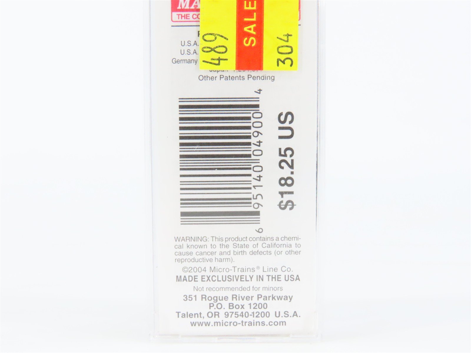 N Scale Miro-Trains MTL 21460 RBWX GN Western Fruit Express 40' Box Car #60292
