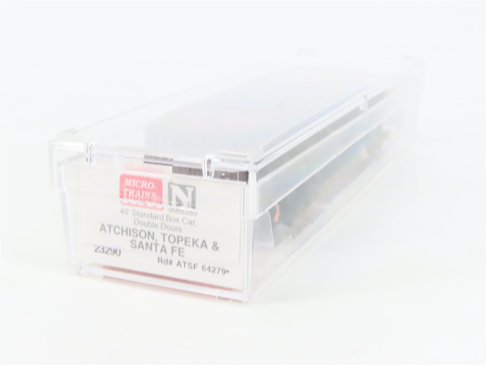 N Scale Micro-Trains MTL 23290 ATSF Santa Fe Grand Canyon 40' Box Car #64279