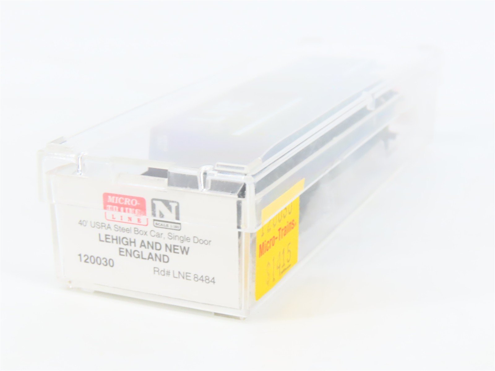 N Scale Micro-Trains MTL 120030 LNE Lehigh & New England 40' Box Car #8484