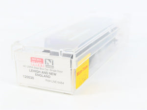 N Scale Micro-Trains MTL 120030 LNE Lehigh & New England 40' Box Car #8484