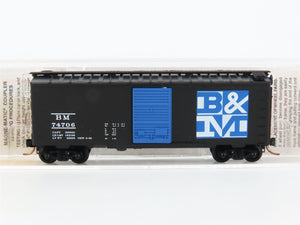 N Scale Micro-Trains MTL 20400 BM Boston & Maine 40' Single Door Box Car #74706