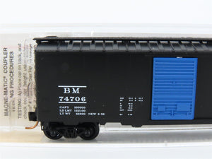 N Scale Micro-Trains MTL 20400 BM Boston & Maine 40' Single Door Box Car #74706