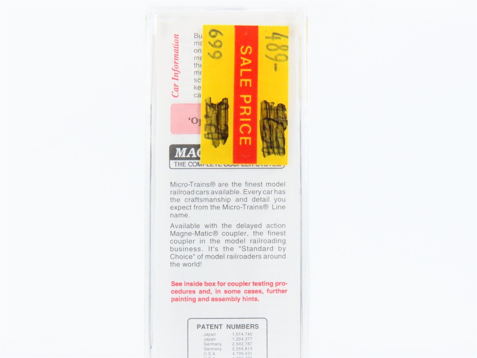 N Scale Micro-Trains MTL 20400 BM Boston & Maine 40' Single Door Box Car #74706