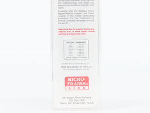 N Scale Micro-Trains MTL 20400 BM Boston & Maine 40' Single Door Box Car #74706