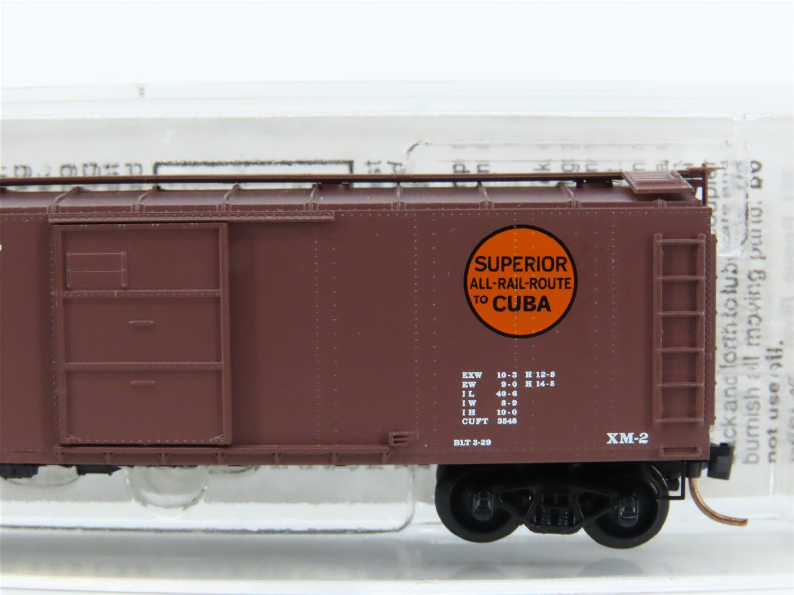 N Scale Micro-Trains MTL 120510 WIF West India Fruit & Steamship 40' Boxcar #106