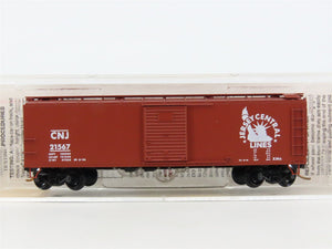 N Scale Micro-Trains 120020 CNJ Jersey Central 40' Single Door Box Car #21567