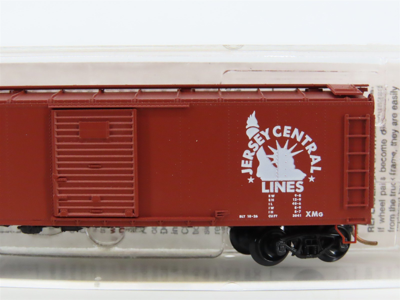 N Scale Micro-Trains 120020 CNJ Jersey Central 40' Single Door Box Car #21567