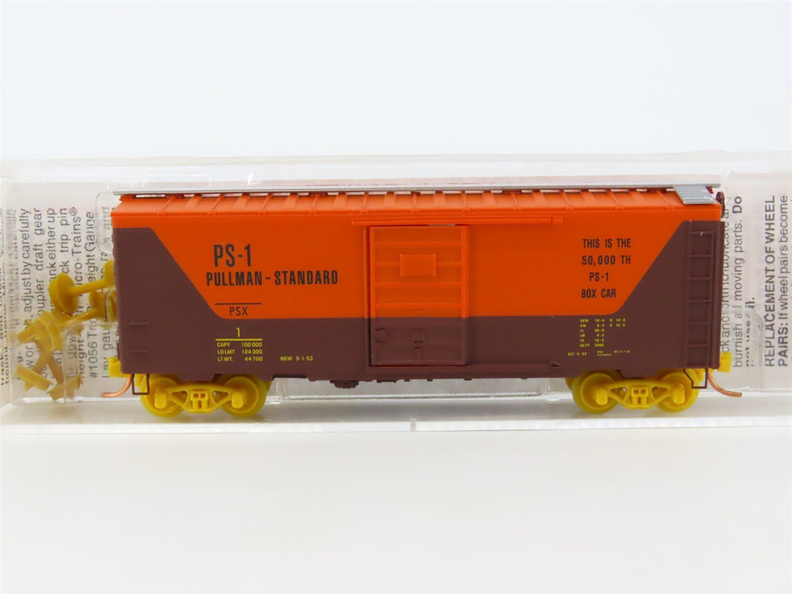 N Micro-Trains MTL 20626 PSX Pullman Standard Exhibition PS-1 40' Box Car #1