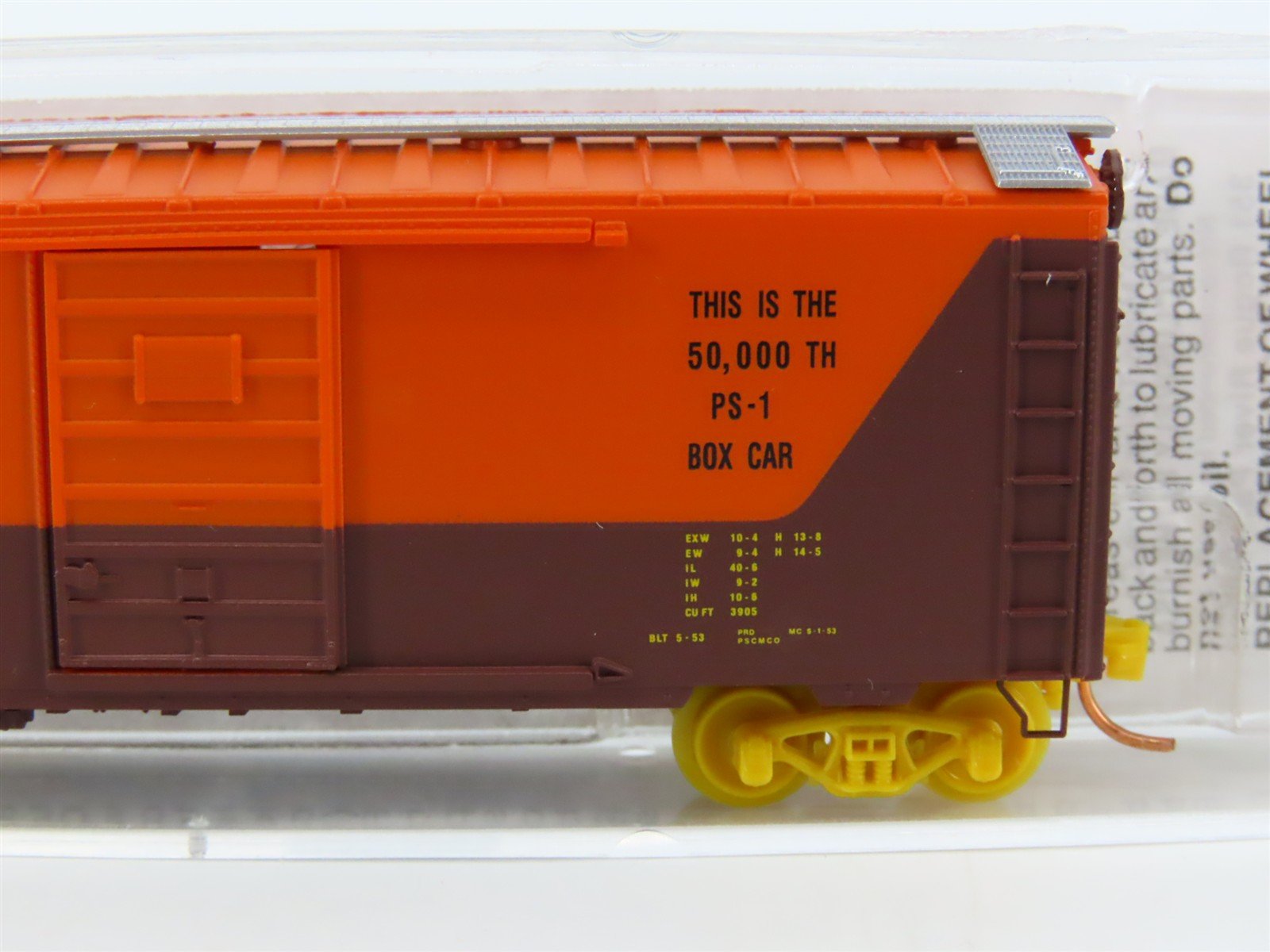 N Micro-Trains MTL 20626 PSX Pullman Standard Exhibition PS-1 40' Box Car #1