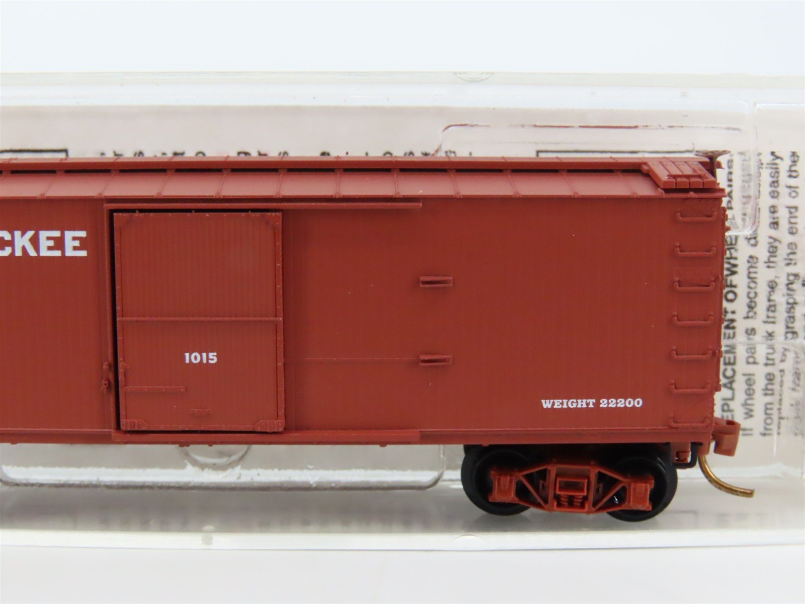 N Scale Micro-Trains MTL 39180 VT Virginia & Truckee 40' Box Car #1015