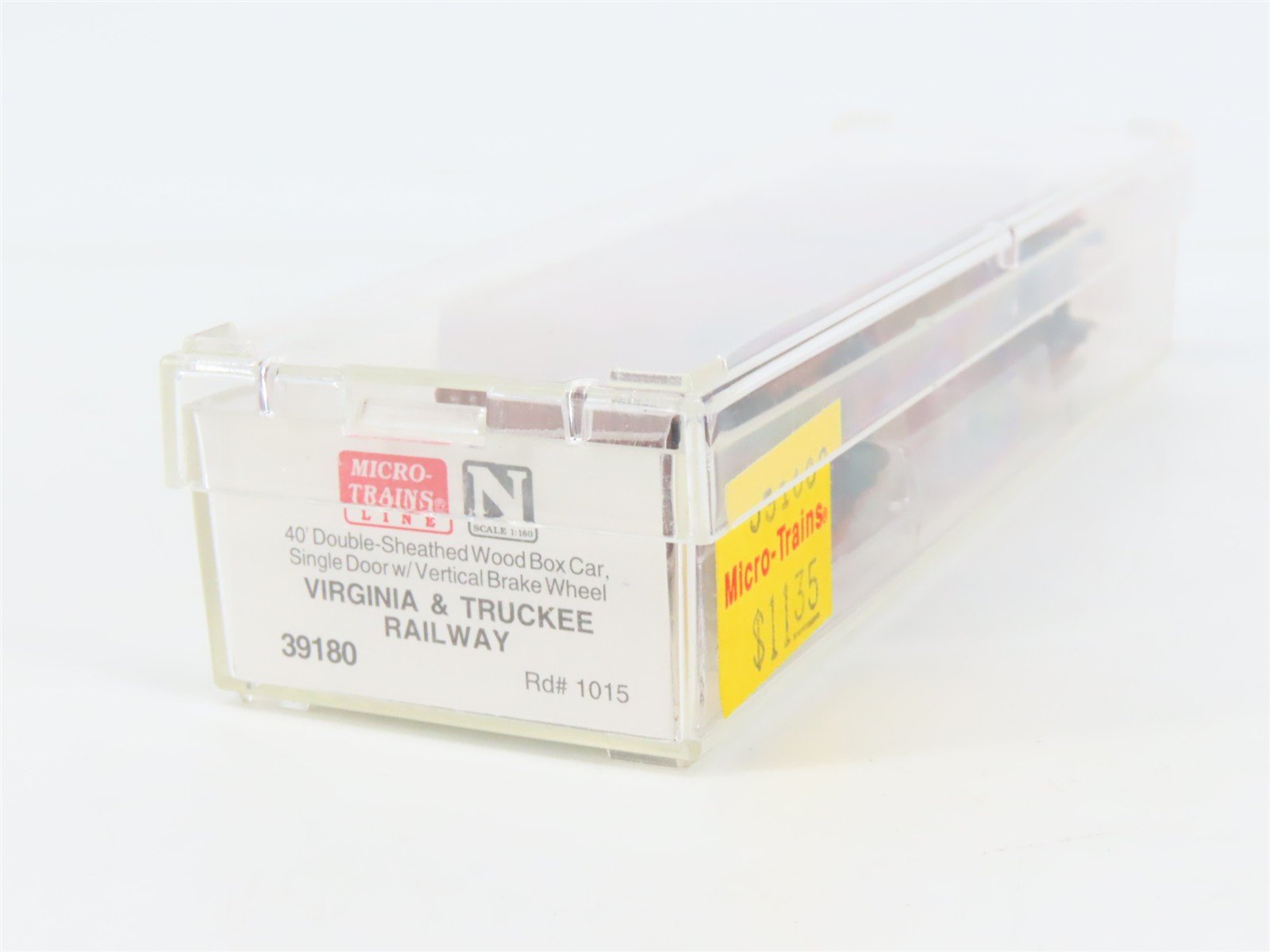 N Scale Micro-Trains MTL 39180 VT Virginia & Truckee 40' Box Car #1015