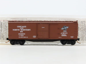 N Scale Micro-Trains MTL 39160 CNW Chicago & North Western 40' Box Car #142200
