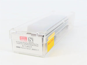 N Scale Micro-Trains MTL 39060 ATSF Santa Fe 40' Single Door Box Car #38693 C.T.