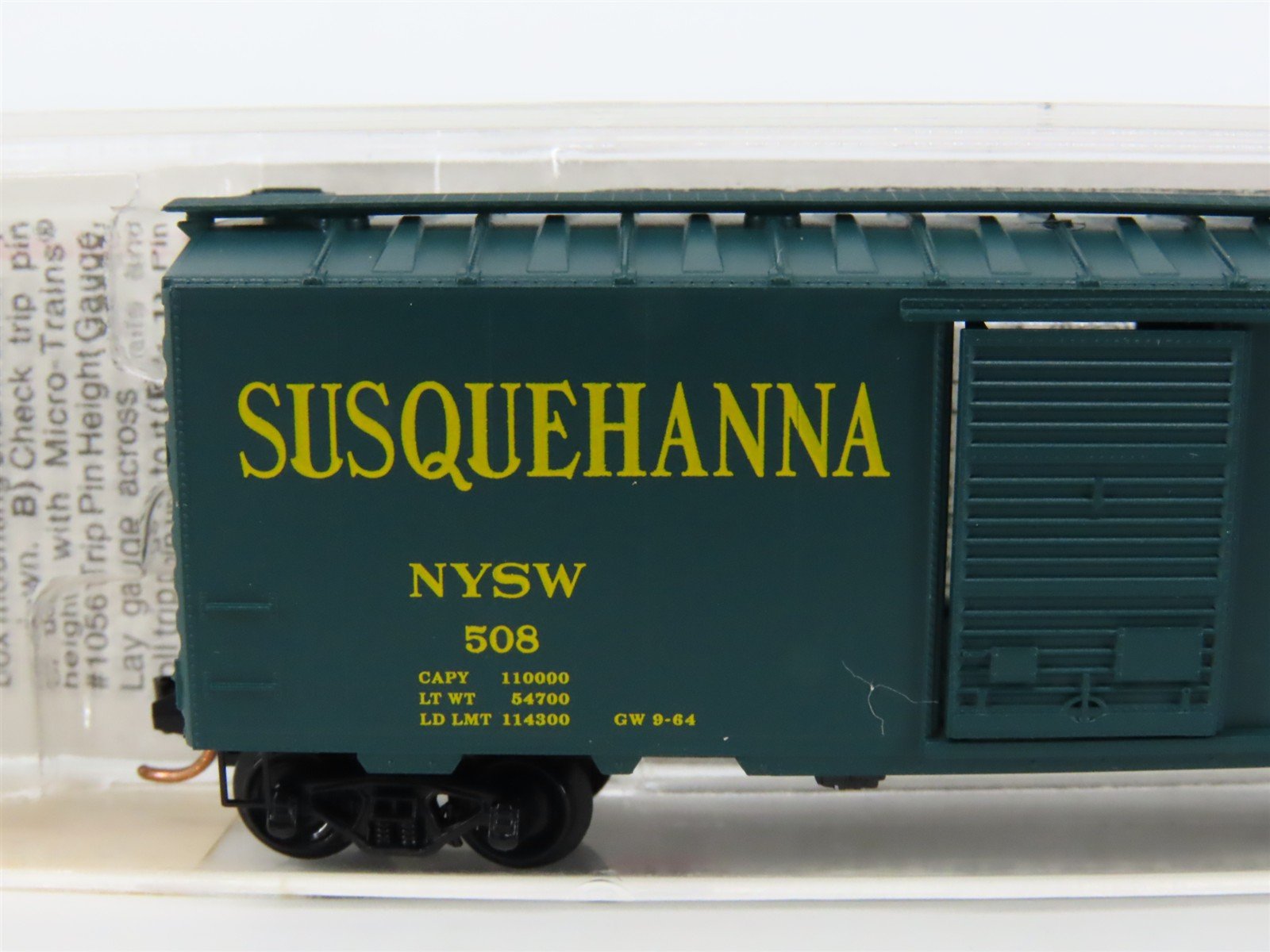 N Scale Micro-Trains MTL 20670 NYSW Susquehanna 