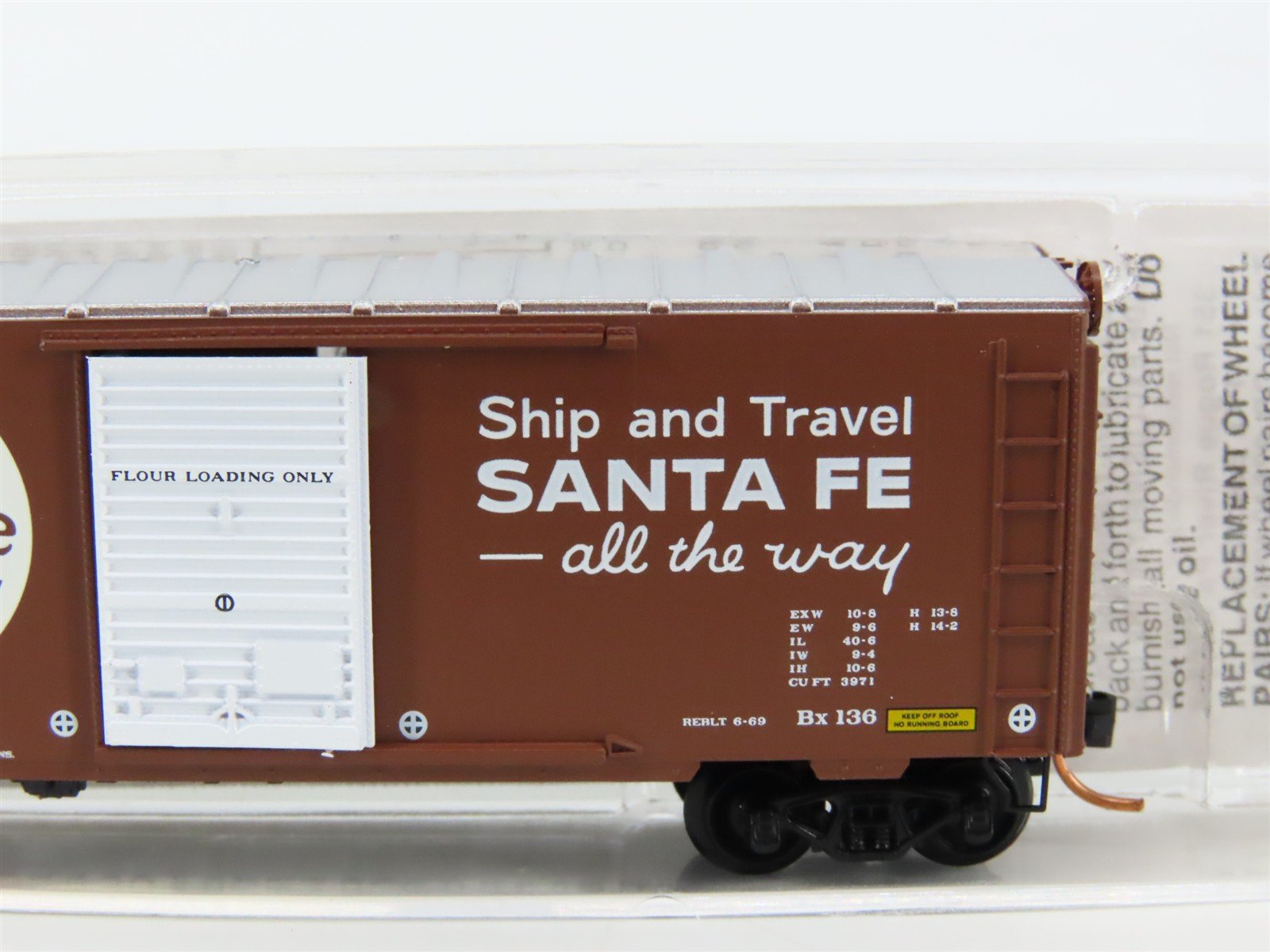N Scale Micro-Trains MTL 73040 ATSF Santa Fe 