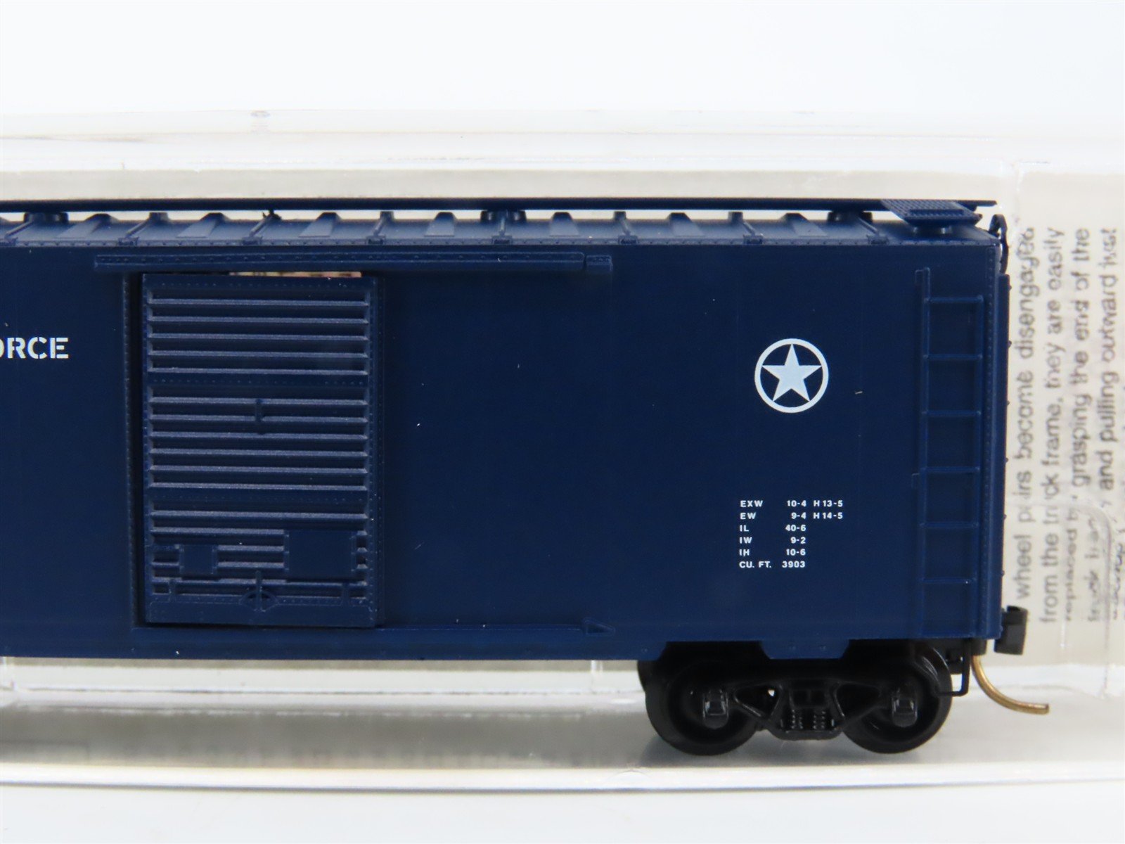 N Scale Micro-Trains MTL 20446 DAFX United States Air Force 40' Box Car #26477