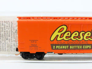 N Scale Micro-Trains MTL 21300 HFC Hershey's Reese's 40' Box Car #7602