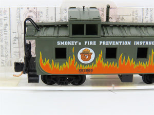 N Scale Micro-Trains MTL 100100 Smokey Bear 36' Offset Cupola Caboose #X62000