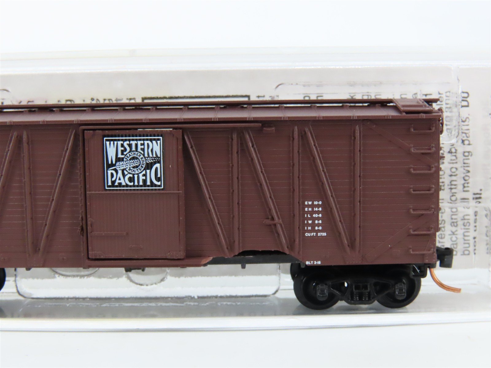 N Scale Micro-Trains MTL 28170 WP Feather River Route 40' Box Car #26072