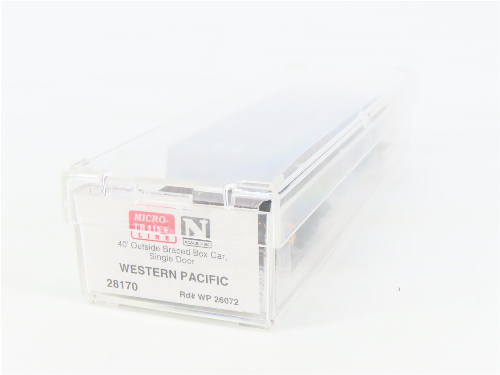 N Scale Micro-Trains MTL 28170 WP Feather River Route 40' Box Car #26072