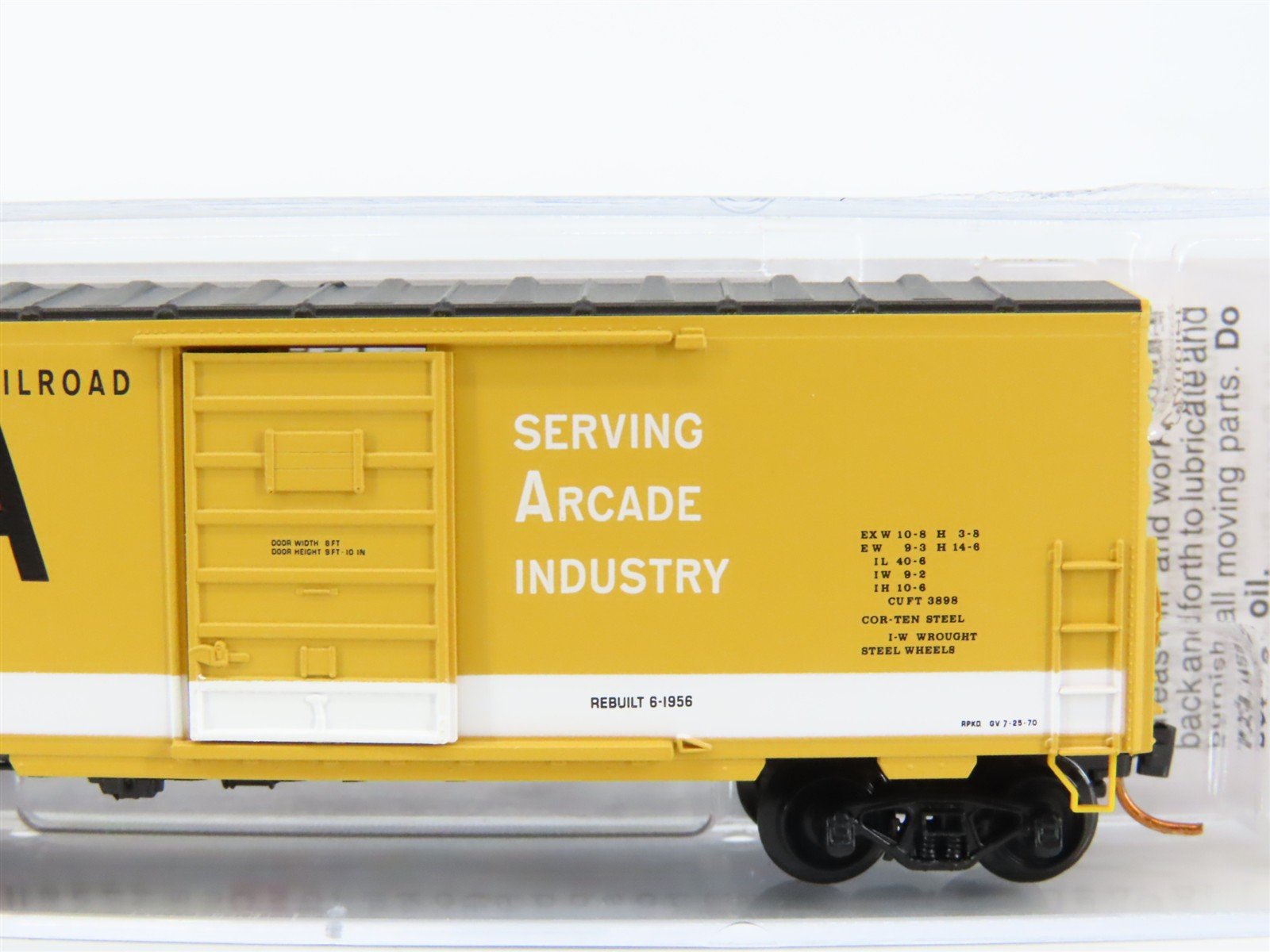N Scale Micro-Trains MTL 02400330 ARA Arcade & Attica 40' Box Car #506