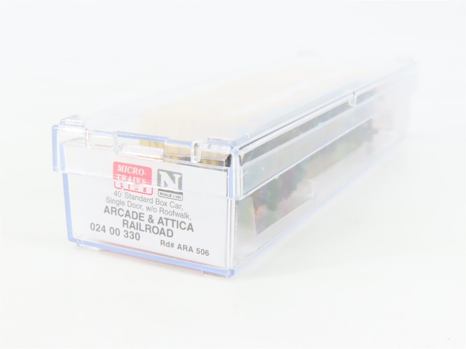 N Scale Micro-Trains MTL 02400330 ARA Arcade & Attica 40' Box Car #506