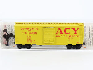 N Scale Micro-Trains MTL 20180 ACY Akron Canton & Youngstown 40' Box Car #3326