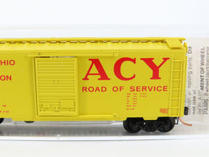 N Scale Micro-Trains MTL 20180 ACY Akron Canton & Youngstown 40' Box Car #3326