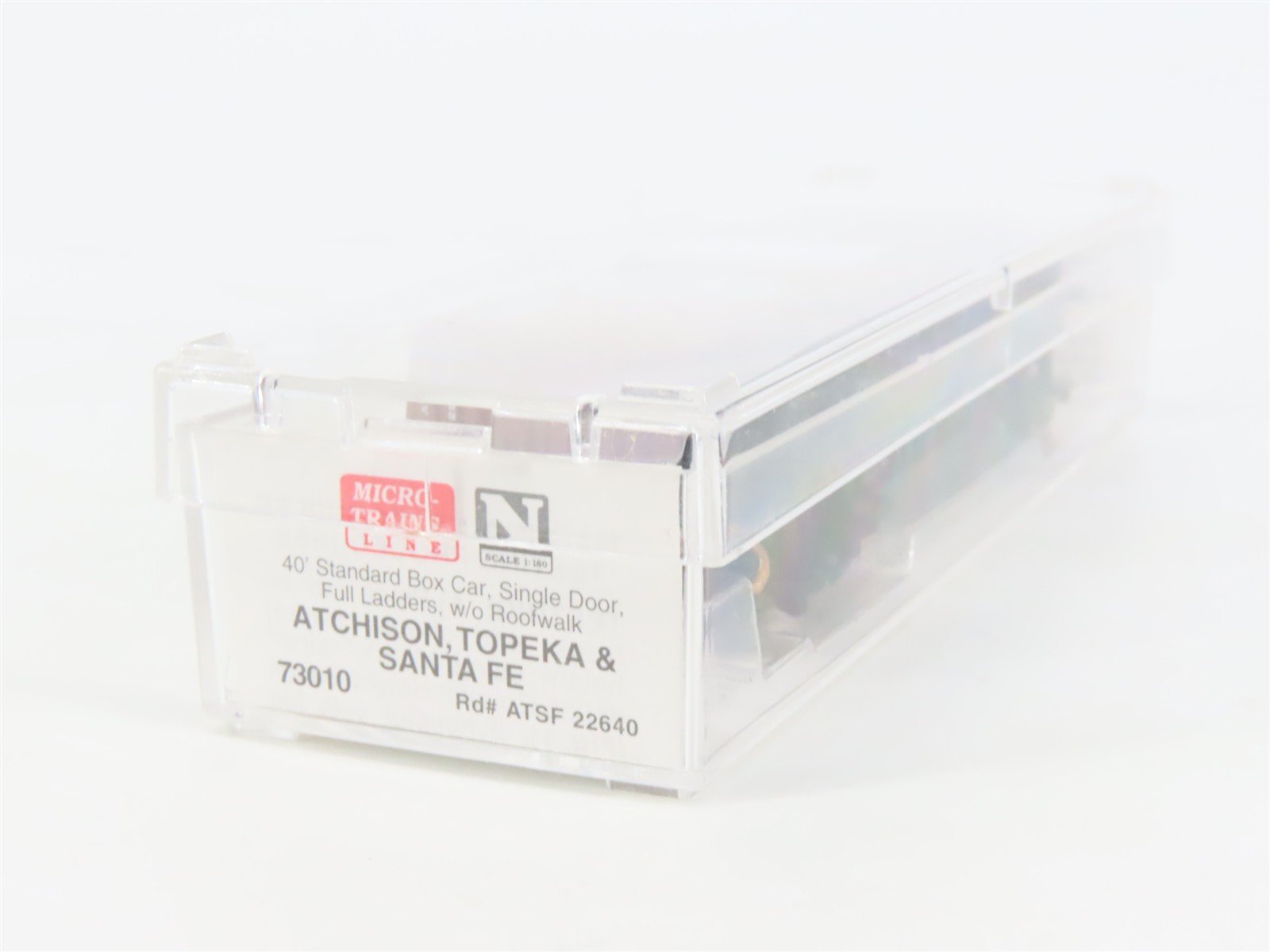 N Scale Micro-Trains MTL 73010 ATSF Santa Fe 40' Single Door Box Car #22640