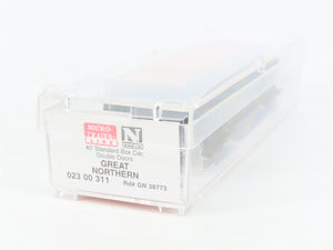 N Scale Micro-Trains MTL 02300311 GN Glacier National Park 40' Box Car #38773