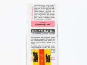 N Micro-Trains MTL 120040 MEC Maine Central Pine Tree Route 40' Box Car #5530