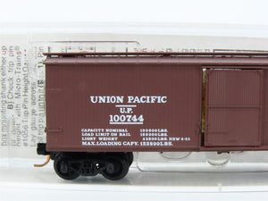 N Scale Micro-Trains MTL 39210 UP Union Pacific Overland 40' Box Car #100744