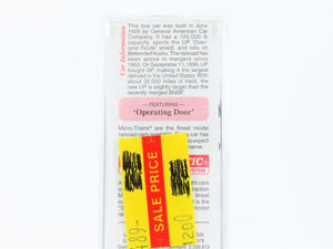 N Scale Micro-Trains MTL 39210 UP Union Pacific Overland 40' Box Car #100744