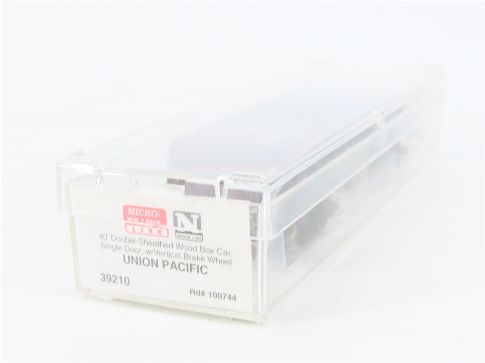 N Scale Micro-Trains MTL 39210 UP Union Pacific Overland 40' Box Car #100744