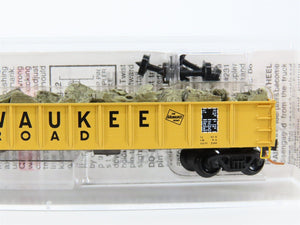 N Scale Micro-Trains MTL 48110.2 MILW Milwaukee Road 50' Gondola #81119 w/ Load