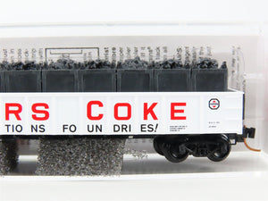 N Scale Micro-Trains MTL 10500712 KGCX Koppers Coke 50' Gondola #138 w/ Load