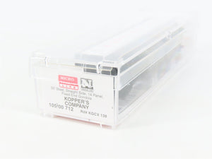 N Scale Micro-Trains MTL 10500712 KGCX Koppers Coke 50' Gondola #138 w/ Load