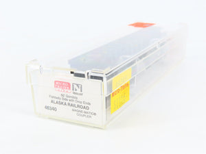 N Micro-Trains MTL 46340 ARR Alaska Railroad 50' Fishbelly Side Gondola #13843