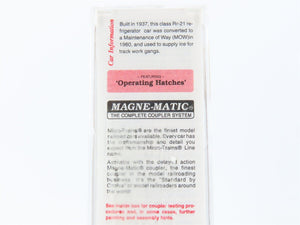 N Scale Micro-Trains MTL 59030 ATSF Santa Fe 40' Steel Side Ice Reefer #188457