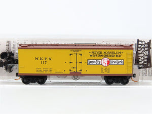 N Scale Micro-Trains MTL 04900100 MKPX Meyer Kornblum 40' Wood Reefer #117