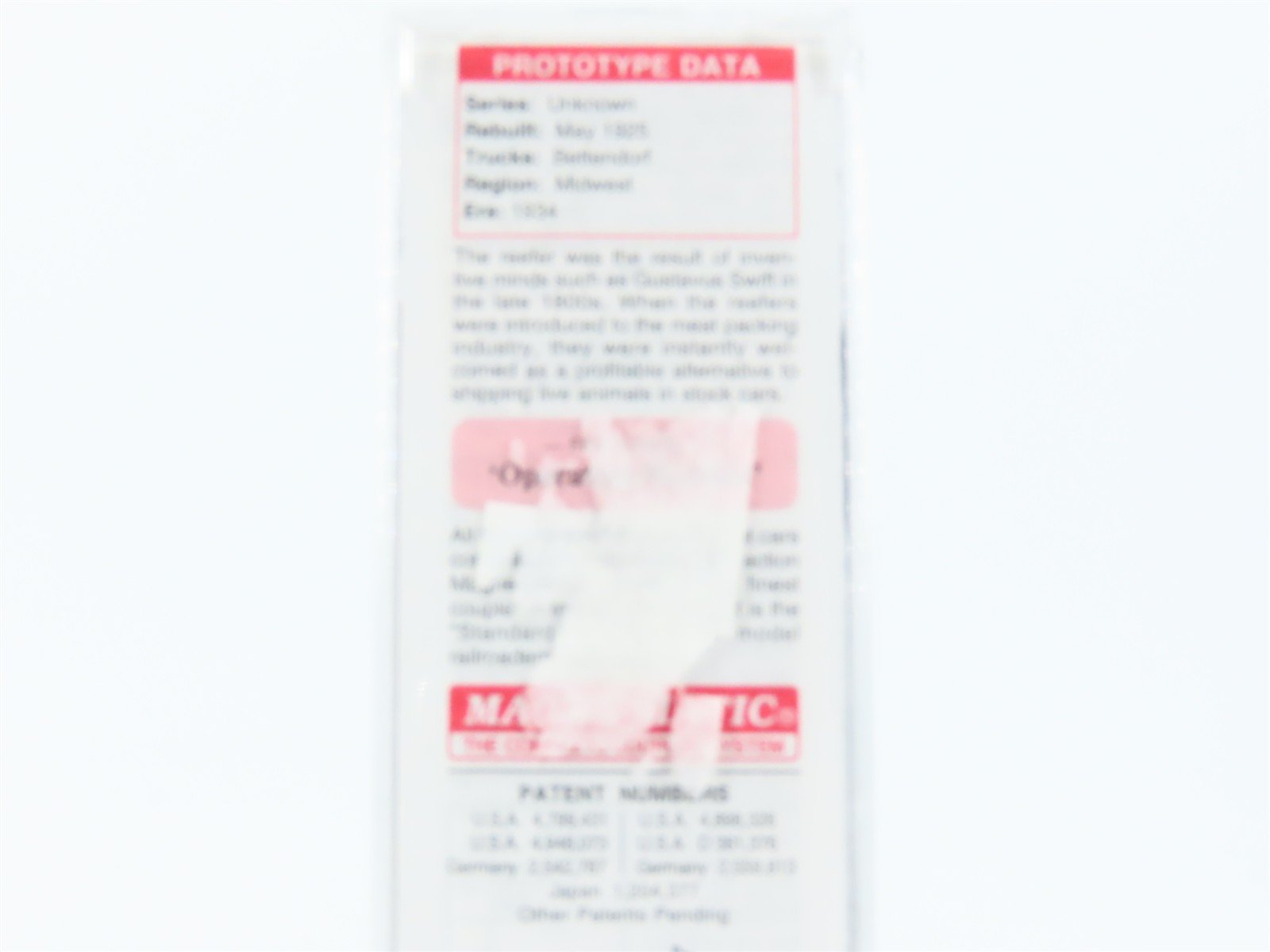 N Scale Micro-Trains MTL 04900100 MKPX Meyer Kornblum 40' Wood Reefer #117