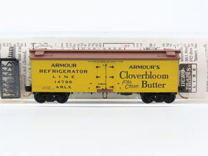 N Scale Micro-Trains MTL 58550 ARLX Armour's Cloverbloom Butter 36' Reefer 14796