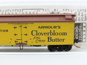 N Scale Micro-Trains MTL 58550 ARLX Armour's Cloverbloom Butter 36' Reefer 14796