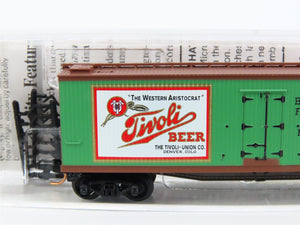 N Scale Micro-Trains MTL 49440 TUX Tivoli Beer 40' Wood Reefer #5101
