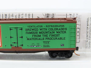 N Scale Micro-Trains MTL 49440 TUX Tivoli Beer 40' Wood Reefer #5101