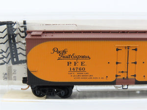 N Scale Micro-Trains MTL 49500 SP UP PFE Pacific Fruit Express 40' Reefer #14760