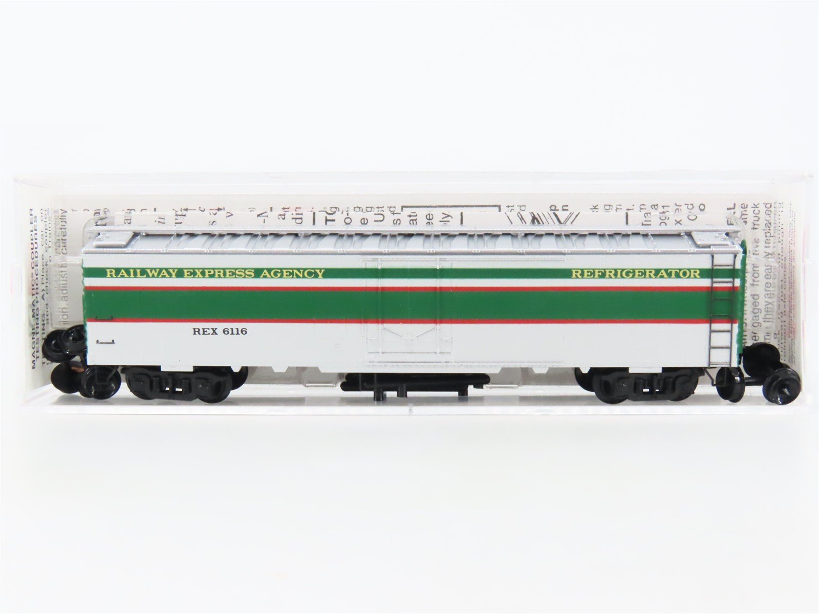 N Scale Micro-Trains MTL 52080 REX Railway Express Agency Reefer #6116
