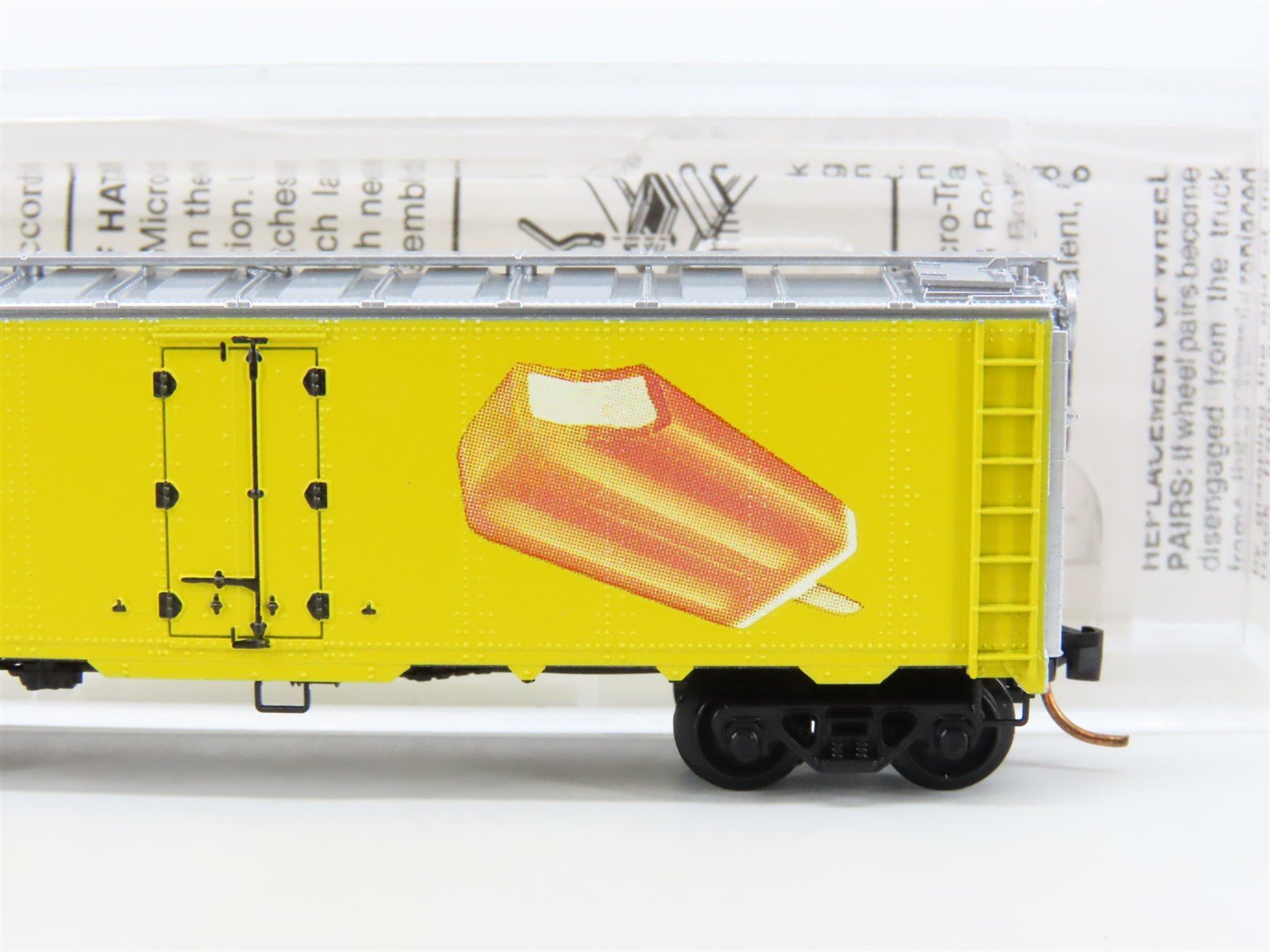 N Scale Micro-Trains MTL 59070 GH Creamsicle 40' Steel Ice Reefer #701